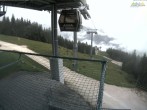 Archiv Foto Webcam Blick von der Mittelstation der Jennerbahn 07:00