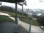 Archiv Foto Webcam Blick von der Mittelstation der Jennerbahn 07:00