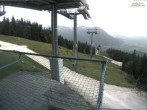 Archiv Foto Webcam Blick von der Mittelstation der Jennerbahn 13:00