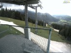 Archiv Foto Webcam Blick von der Mittelstation der Jennerbahn 17:00