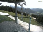 Archiv Foto Webcam Blick von der Mittelstation der Jennerbahn 06:00
