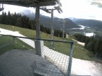 Archiv Foto Webcam Blick von der Mittelstation der Jennerbahn 06:00