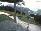 Archiv Foto Webcam Blick von der Mittelstation der Jennerbahn 07:00