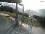 Archiv Foto Webcam Blick von der Mittelstation der Jennerbahn 17:00