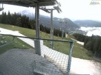 Archiv Foto Webcam Blick von der Mittelstation der Jennerbahn 05:00