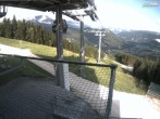 Archiv Foto Webcam Blick von der Mittelstation der Jennerbahn 07:00