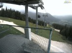 Archiv Foto Webcam Blick von der Mittelstation der Jennerbahn 13:00