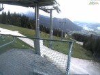 Archiv Foto Webcam Blick von der Mittelstation der Jennerbahn 19:00