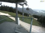 Archiv Foto Webcam Blick von der Mittelstation der Jennerbahn 08:00