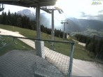Archiv Foto Webcam Blick von der Mittelstation der Jennerbahn 18:00
