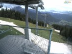 Archiv Foto Webcam Blick von der Mittelstation der Jennerbahn 20:00