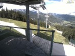 Archiv Foto Webcam Blick von der Mittelstation der Jennerbahn 09:00