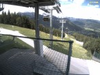 Archiv Foto Webcam Blick von der Mittelstation der Jennerbahn 11:00