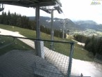 Archiv Foto Webcam Blick von der Mittelstation der Jennerbahn 07:00