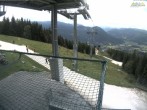 Archiv Foto Webcam Blick von der Mittelstation der Jennerbahn 13:00