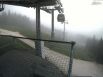 Archiv Foto Webcam Blick von der Mittelstation der Jennerbahn 07:00