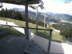 Archiv Foto Webcam Blick von der Mittelstation der Jennerbahn 09:00