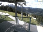 Archiv Foto Webcam Blick von der Mittelstation der Jennerbahn 11:00