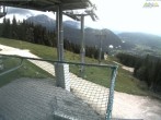 Archiv Foto Webcam Blick von der Mittelstation der Jennerbahn 17:00