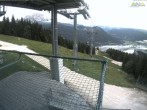 Archiv Foto Webcam Blick von der Mittelstation der Jennerbahn 06:00