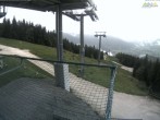 Archiv Foto Webcam Blick von der Mittelstation der Jennerbahn 17:00
