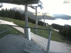 Archiv Foto Webcam Blick von der Mittelstation der Jennerbahn 05:00