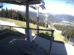 Archiv Foto Webcam Blick von der Mittelstation der Jennerbahn 09:00