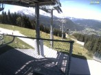 Archiv Foto Webcam Blick von der Mittelstation der Jennerbahn 11:00