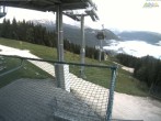 Archiv Foto Webcam Blick von der Mittelstation der Jennerbahn 05:00
