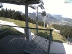 Archiv Foto Webcam Blick von der Mittelstation der Jennerbahn 10:00