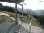Archiv Foto Webcam Blick von der Mittelstation der Jennerbahn 17:00