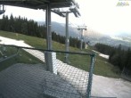 Archiv Foto Webcam Blick von der Mittelstation der Jennerbahn 06:00