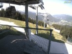 Archiv Foto Webcam Blick von der Mittelstation der Jennerbahn 09:00