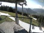 Archiv Foto Webcam Blick von der Mittelstation der Jennerbahn 13:00