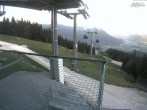 Archiv Foto Webcam Blick von der Mittelstation der Jennerbahn 05:00