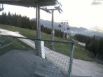 Archiv Foto Webcam Blick von der Mittelstation der Jennerbahn 06:00