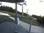 Archiv Foto Webcam Blick von der Mittelstation der Jennerbahn 07:00