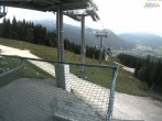 Archiv Foto Webcam Blick von der Mittelstation der Jennerbahn 13:00