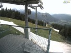 Archiv Foto Webcam Blick von der Mittelstation der Jennerbahn 07:00