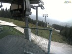 Archiv Foto Webcam Blick von der Mittelstation der Jennerbahn 14:00