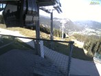 Archiv Foto Webcam Blick von der Mittelstation der Jennerbahn 06:00
