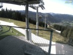 Archiv Foto Webcam Blick von der Mittelstation der Jennerbahn 11:00