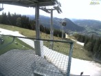 Archiv Foto Webcam Blick von der Mittelstation der Jennerbahn 13:00