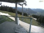 Archiv Foto Webcam Blick von der Mittelstation der Jennerbahn 17:00