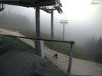 Archiv Foto Webcam Blick von der Mittelstation der Jennerbahn 13:00