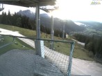 Archiv Foto Webcam Blick von der Mittelstation der Jennerbahn 17:00