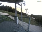 Archiv Foto Webcam Blick von der Mittelstation der Jennerbahn 07:00