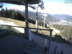 Archiv Foto Webcam Blick von der Mittelstation der Jennerbahn 09:00