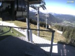 Archiv Foto Webcam Blick von der Mittelstation der Jennerbahn 11:00