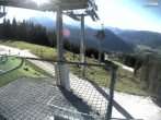 Archiv Foto Webcam Blick von der Mittelstation der Jennerbahn 15:00